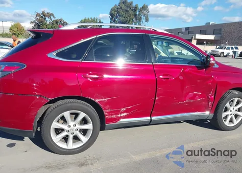 2012 Lexus Rx 350 из США, поврежденный, VIN 2T2BK1BA1CC126050
